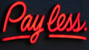 red and white love neon light signage