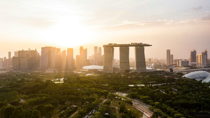 Marina Bay Sands Hotel during daytime