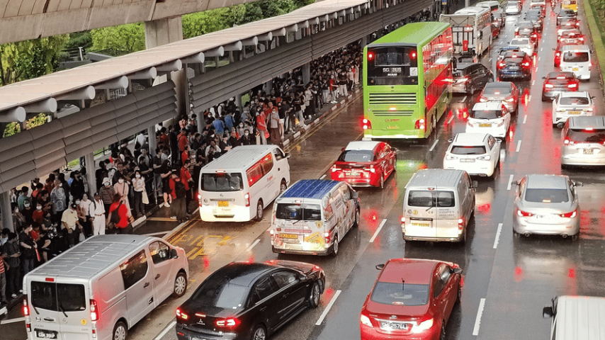 singapore traffic